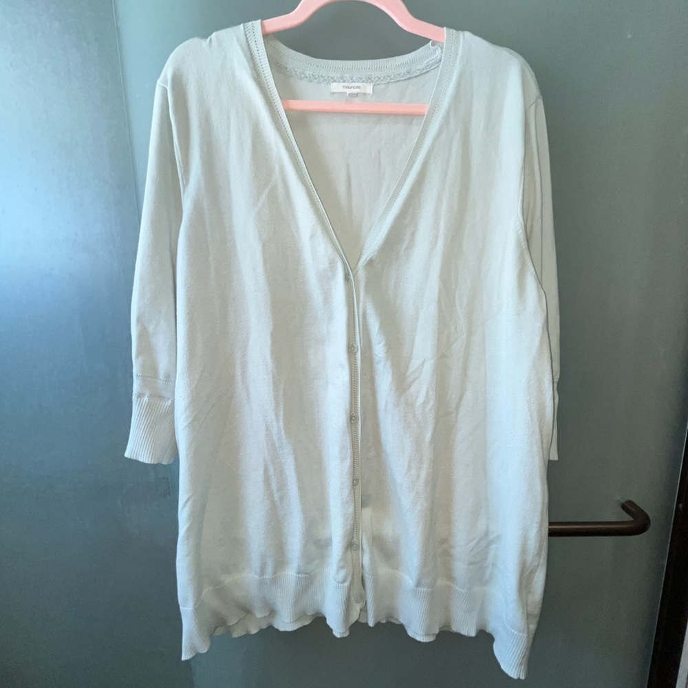 Maurices plus size 3 cardigan